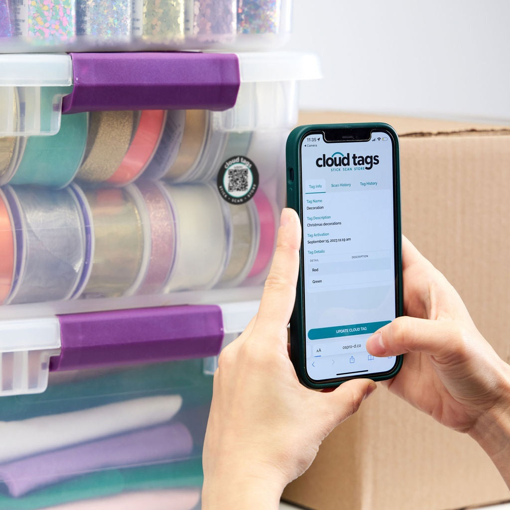 Cloud Tags - Smart Digital Labels (48 Pack)