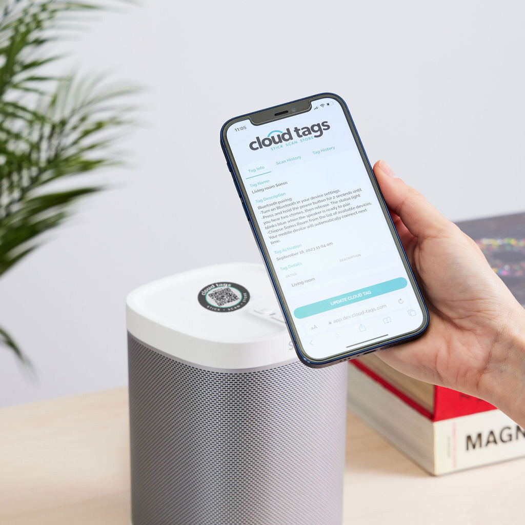 Cloud Tags - Smart Labels (48 Pack) - NEW!